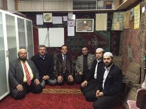 İş adamı Mustafa İbalı ve hocalarımız Şerafettin Camiindeler