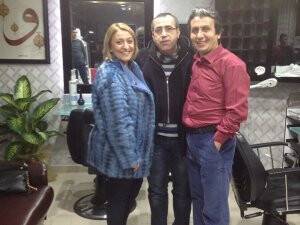 Ayşe ve Mustafa Yumuk çifti Prestij Kuaför’de