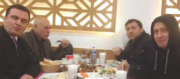 Tekstilci Baki Erdoğan İle  İşadamları Bolu Mangal Park’ta