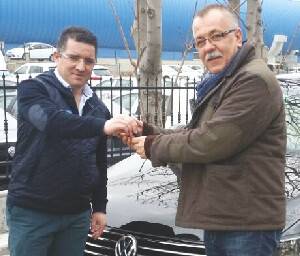 Doç. Dr. Mehmet Kamanlı Yeni Otomobili İle