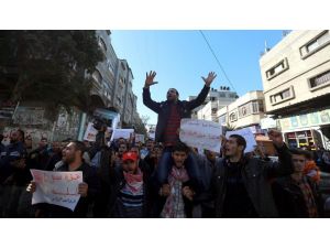 Gazze'de Elektrik Protestosu