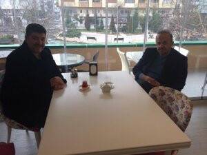 Mustafa Azman ile Mahir Çınar Peynircizade’de