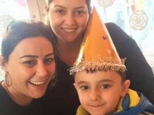 Melekler Kreşinde Kuzey Çakır için doğum günü kutlaması