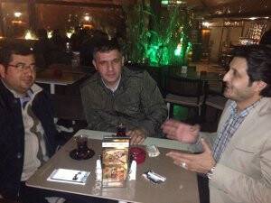 Nazım Özcan, Aydoğan Deveci Florya’da Kahvesi sohbetinde