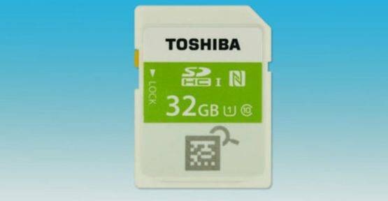 NFC'li ilk SDHC hafıza kartı satışa çıktı