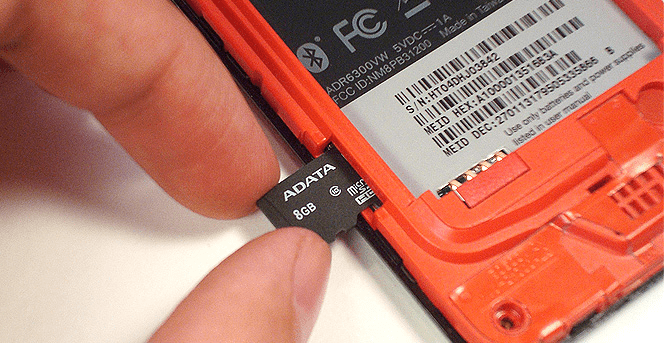 Artık SD Kartları Telefona Dokundurmak Yetecek