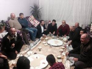 Alibeyhüyüğü’nde arabaşı ve höşmerim ziyafeti