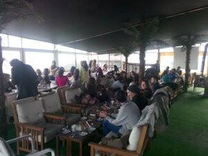 Erbakan Üniversitesi öğrencileri  Best Seasons Cafe’de beş çayında