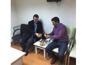 Mustafa Dönmez ile Yakup Kamiloğulları şipleme keyfinde