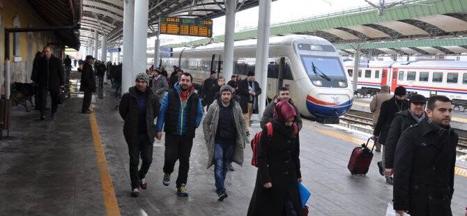 Mevlana diyarında YHT bereketi