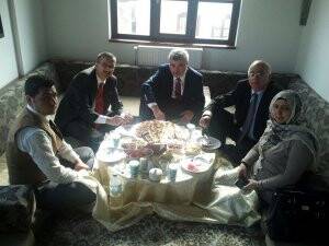 Azerbaycan Üniversitesi öğretim üyeleri Kandil Etliekmek Evi’nde