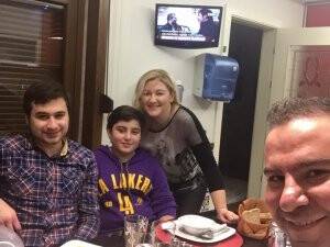 Çopur ailesinden mutlu bir pazar sabahı