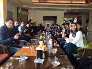 Gençler Corridor Cafe Nargile'de