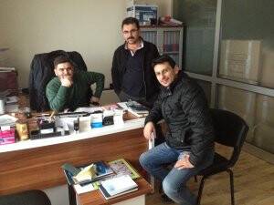 Güçal Alüminyum muhasebe ekibi bir arada