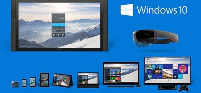 Microsoft Windows 10'u tanıttı