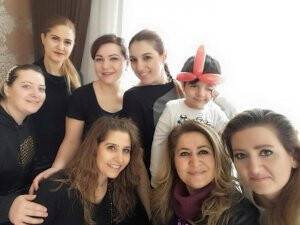 Serpil öğretmen ve arkadaşlarından güzel bir kare