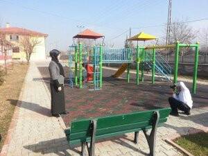 Fatma Başkandan Özel çocuklara özel pozlar