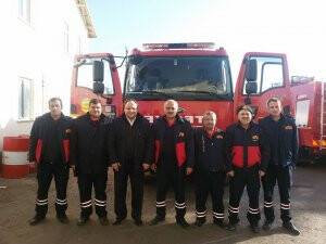 Beyşehir İtfaiyesi tam takım bir arada