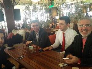 Şair, yazar Bahadır Yenişehirlioğlu Kahvehan’da