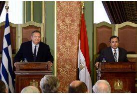 Yunanistan'dan Mısır Yönetimine Destek