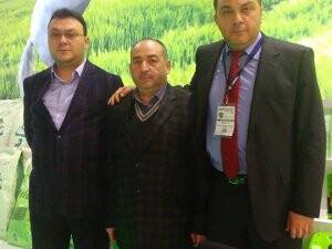 Hüseyin Candan, Erdal Akkaya ve İdris Candan’ın fuar gururu