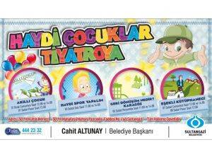 SULTANGAZİ'DE ÇOCUK TİYATROSU GÜNLERİ BAŞLIYOR