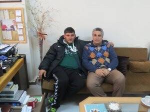 İbrahim Karabacak ile Alparslan Işık ASKF’de