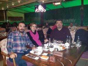 Kaftanoğlu ailesi Meram Ortaköy Cafe’de