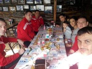 Basketbol milli takımın kurmayları Abacı Etliekmek’te