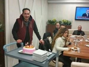 Onur Şimşek’e sürpriz doğum günü kutlaması