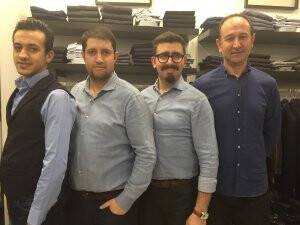 Ramsey’in güler yüzlü ekibi bir arada