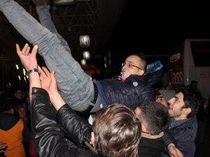 Mustafa Mete Ulurasba için askere uğurlama töreni