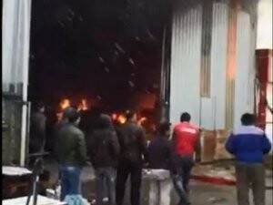 Yeni Marangozlar'da yangın paniği
