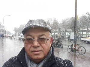 Bahri Kılınçel’den kar selfiesi