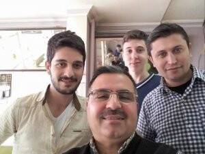 Ahmet Kaya tıraşta