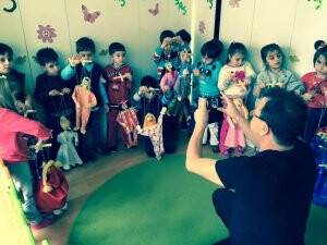 Akıllı Minikler’den kukla şov