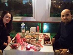 Fıstıkçıoğlu çiftinden 14 Şubat Kutlaması