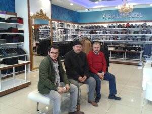 Bağcı ailesi Halit Özel Giyim’de