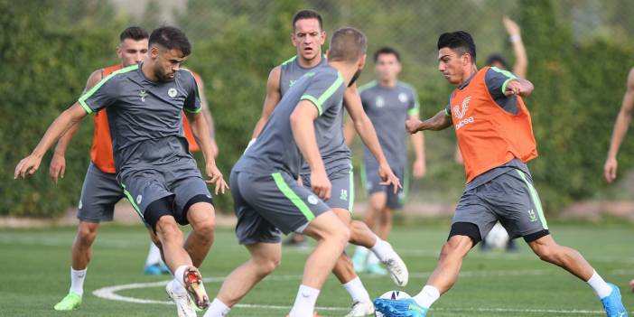 İzin bitti! Konyaspor'da Giresun mesaisi yeniden başladı