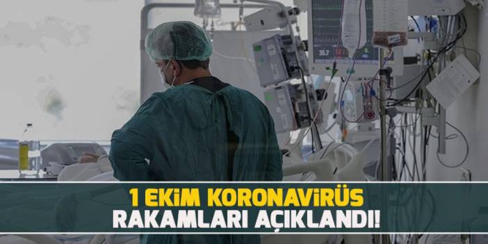 1 Ekim koronavirüs rakamları açıklandı! İşte tabloda son durum