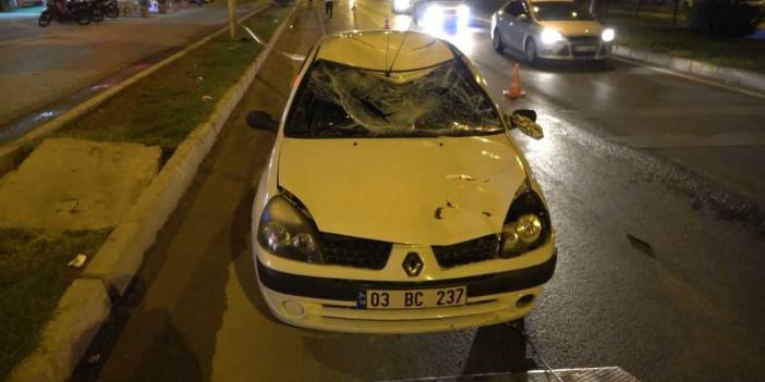 Otomobilin çarptığı bisikletli genç ağır yaralandı