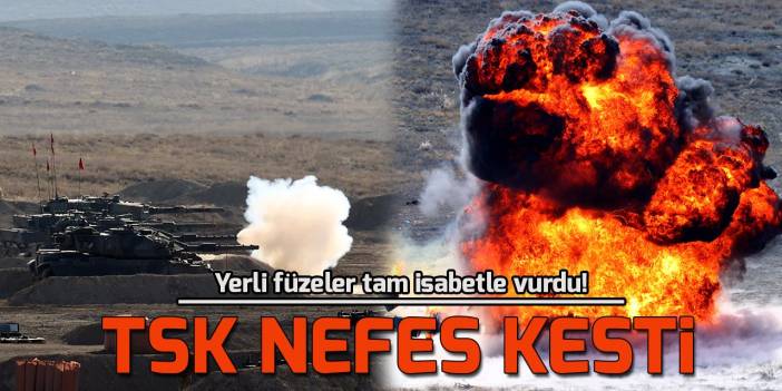 TSK'dan nefes kesen "Ateş Serbest-2021" faaliyeti