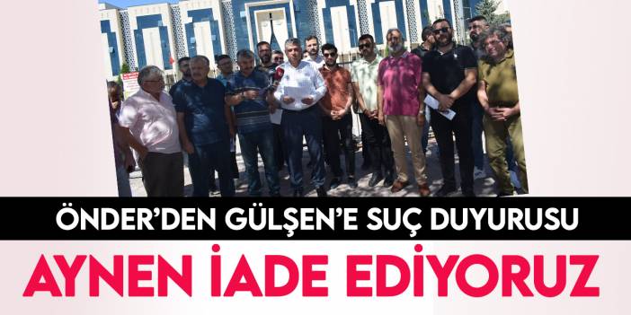 ÖNDER'den popçu Gülşen hakkında suç duyurusu: Çirkin ithamı ve iftirayı aynen iade ediyoruz
