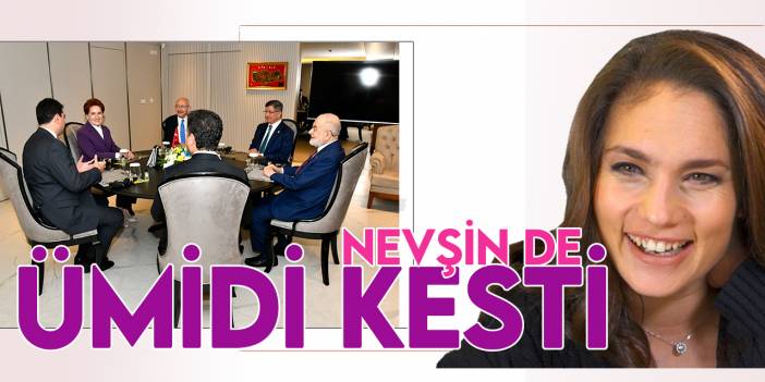 Nevşin Mengü'nün "6'lı Masa" sözleri gündem oldu