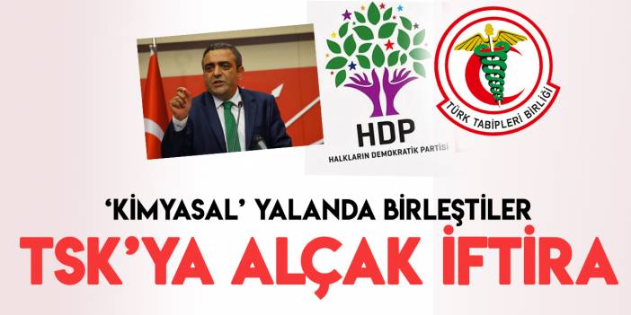 PKK'nın iftirası terör sevicileri birleştirdi