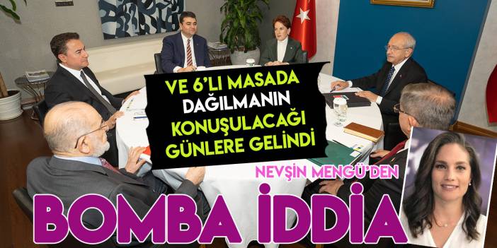 "Akşener, 'Biz bu şekilde yol yürümek istemiyoruz' diyecek"