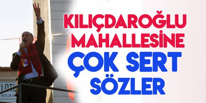 Cumhurbaşkanı Adayı Muharrem İnce: "Ulan geri zekalılar, 10 milyon rüşvet banka yoluyla mı gönderilir!"