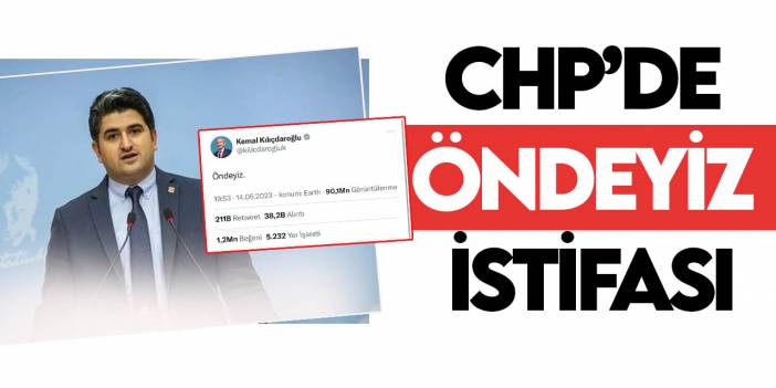 'Öndeyiz!' CHP’de seçim sonrası ilk istifa