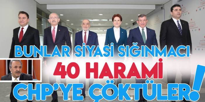 CHP'li Mehmet Sevigen'den Altılı Masa eleştirisi: Bunlar siyasi sığınmacı! CHP'ye çöktüler!
