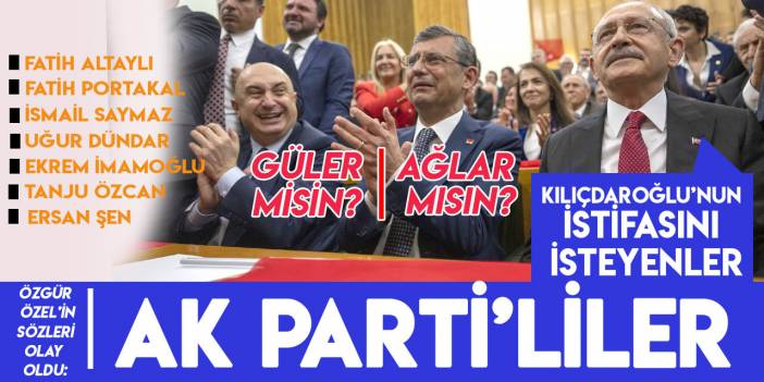 CHP'li Özgür Özel'in sözleri olay oldu!